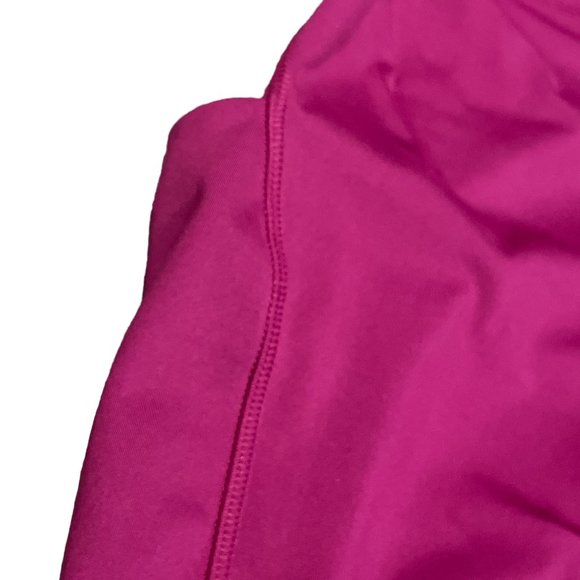 ALL IN MOTION Leggings Sz XL Fuchsia Pink Pockets Sheer Panels - Picture 10 of 12